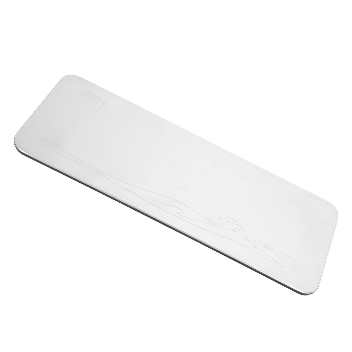 304 Stainless Steel Rectangle Sushi Plate Snacks Fruit Desserts Tray Serving Dish Home SuppliesM