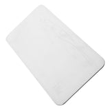 304 Stainless Steel Rectangle Sushi Plate Snacks Fruit Desserts Tray Serving Dish Home SuppliesM - Low Angle