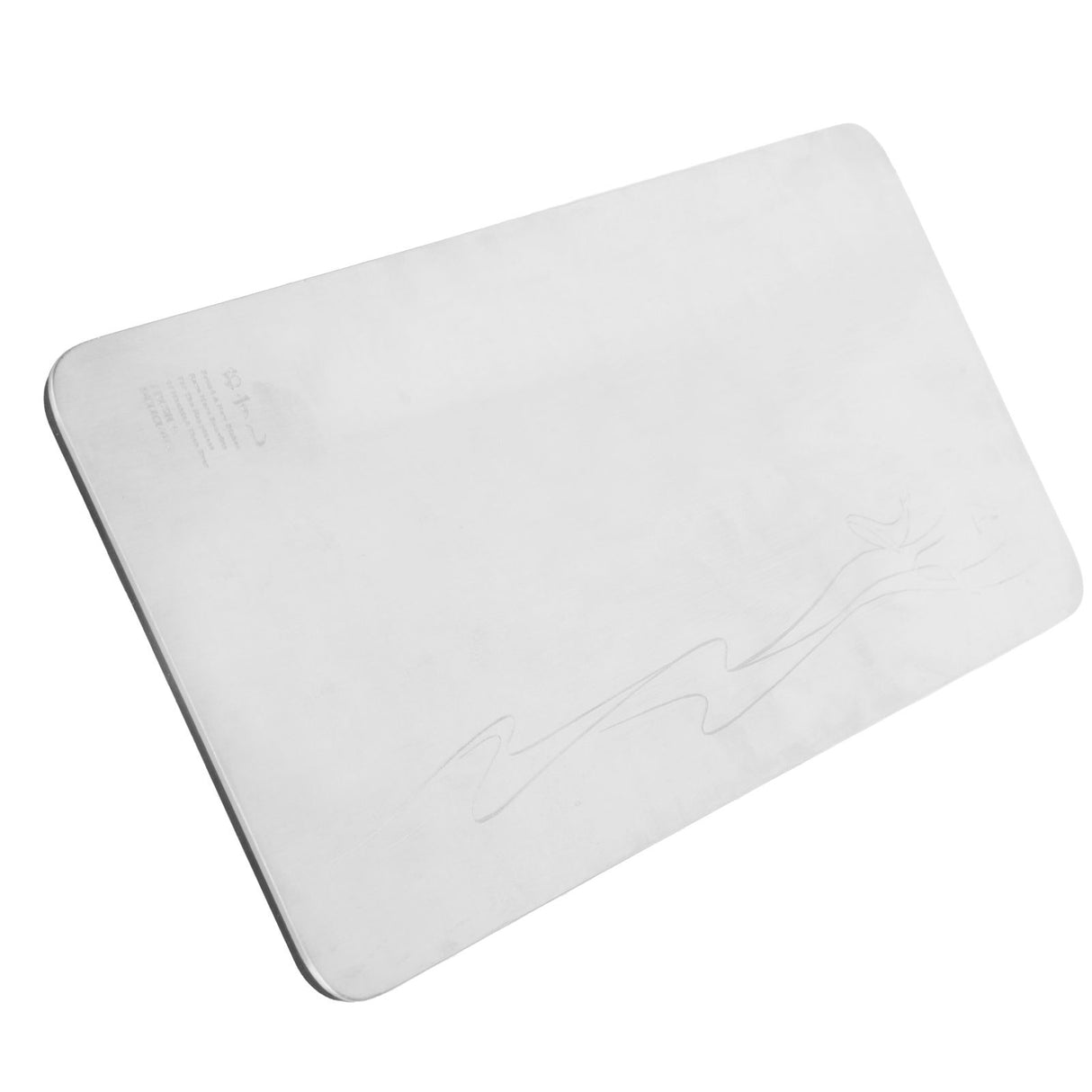 304 Stainless Steel Rectangle Sushi Plate Snacks Fruit Desserts Tray Serving Dish Home SuppliesL
