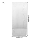 304 Stainless Steel Rectangle Sushi Plate Snacks Fruit Desserts Tray Serving Dish Home SuppliesL - Extra Image