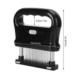 Detachable Meat Tenderizer Tool with 48 Needles Meat Hammer for Chicken Pork Steak Beef - Extra Image