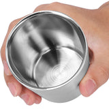260ml Water Cup Stainless Steel Double Layer Beer Mug Drinkware for Kitchen Dining Hall