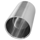 260ml Water Cup Stainless Steel Double Layer Beer Mug Drinkware for Kitchen Dining Hall - Low Angle