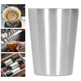 260ml Water Cup Stainless Steel Double Layer Beer Mug Drinkware for Kitchen Dining Hall - Extra Image