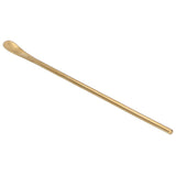 304 Stainless Steel Long Handle Brushed Stirring Spoon Cocktail Coffee Ice Spoon Bartender Tools - Top-Down View