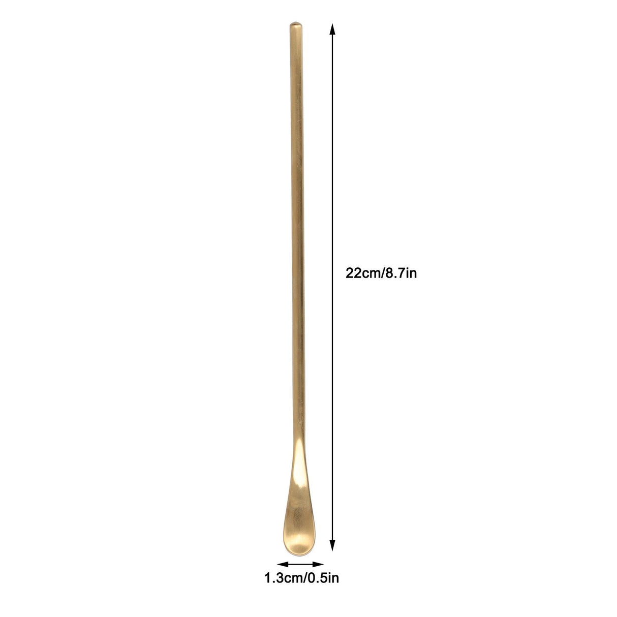304 Stainless Steel Long Handle Brushed Stirring Spoon Cocktail Coffee Ice Spoon Bartender Tools