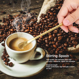 304 Stainless Steel Long Handle Brushed Stirring Spoon Cocktail Coffee Ice Spoon Bartender Tools - Extra Image