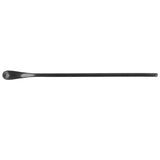 Coffee Stirring Spoon 304 Stainless Steel Cocktail Smoothie Lengthen Long Handle Matte Black - Close-Up Angle