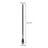 Coffee Stirring Spoon 304 Stainless Steel Cocktail Smoothie Lengthen Long Handle Matte Black - Extra Image
