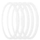 5pcs Pressure Cooker Sealing Ring Clear Universal Stainless Steel Pressure Cooker Gaskets O Ring20cm