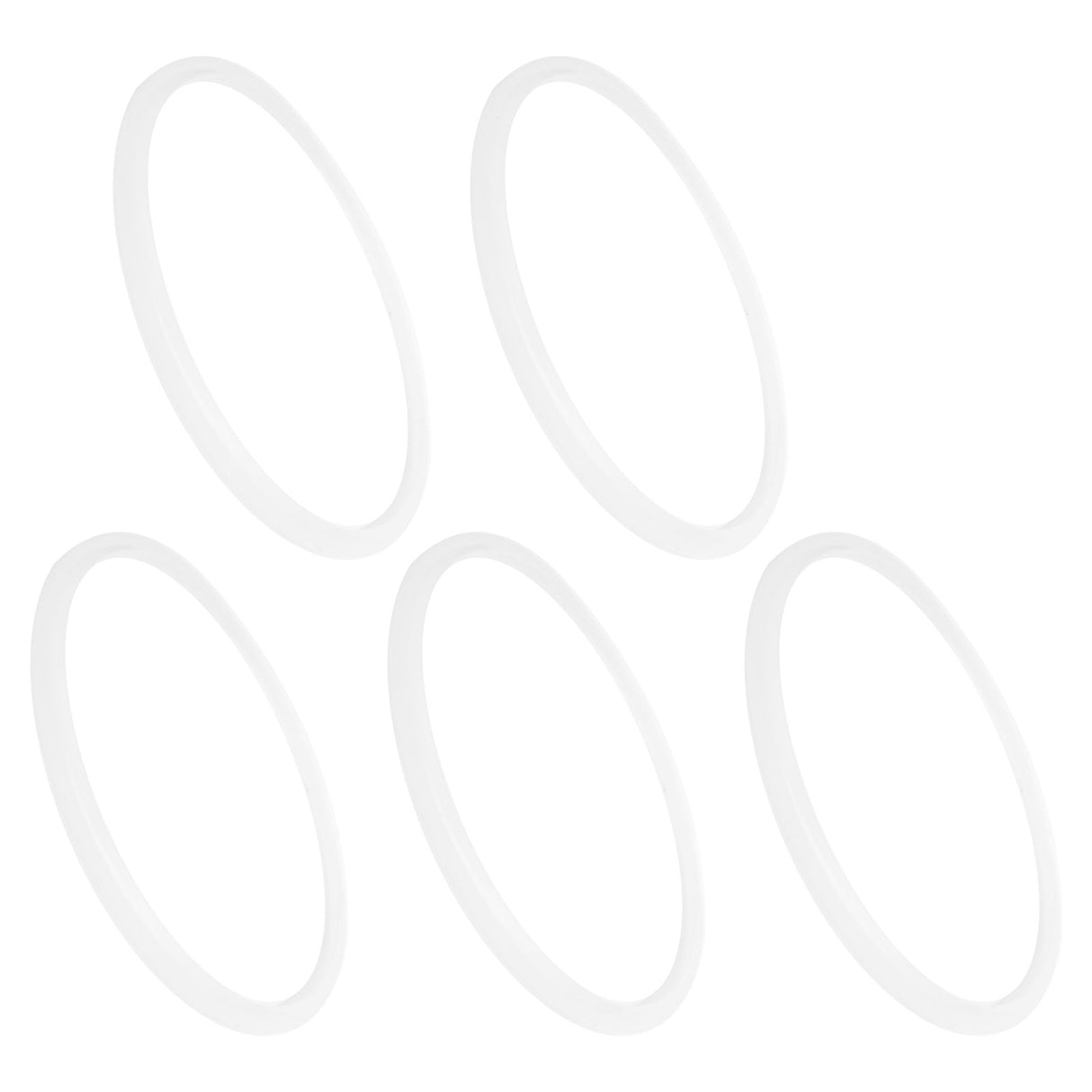 5pcs Pressure Cooker Sealing Ring Clear Universal Stainless Steel Pressure Cooker Gaskets O Ring20cm