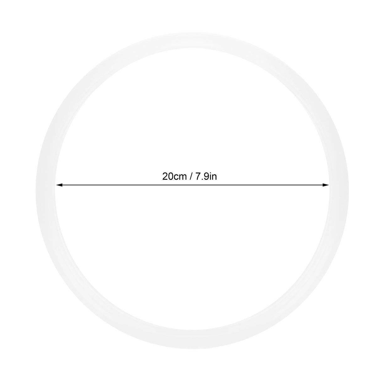 5pcs Pressure Cooker Sealing Ring Clear Universal Stainless Steel Pressure Cooker Gaskets O Ring20cm