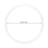 5pcs Pressure Cooker Sealing Ring Clear Universal Stainless Steel Pressure Cooker Gaskets O Ring20cm - Extra Image