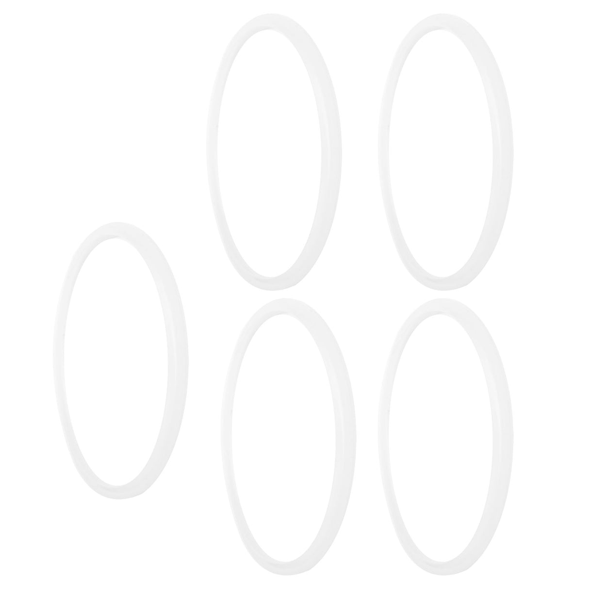 5pcs Pressure Cooker Sealing Ring Clear Universal Stainless Steel Pressure Cooker Gaskets O Ring22cm
