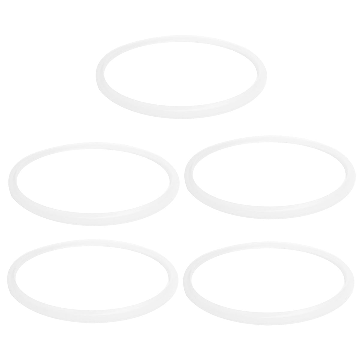 5pcs Pressure Cooker Sealing Ring Clear Universal Stainless Steel Pressure Cooker Gaskets O Ring22cm