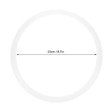 5pcs Pressure Cooker Sealing Ring Clear Universal Stainless Steel Pressure Cooker Gaskets O Ring22cm - Extra Image