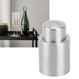 Stainless Steel Wine Bottle Stopper Plug Vacuum Red Wine Champagne Cap Sealer AccessoriesL