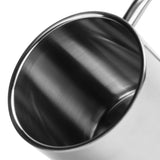 Mug Cup 304 Stainless Steel Sanding Mirror Finish Portable Coffee Cup with Handle 300ml