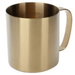 Stainless Steel Office Beer Mug Portable Household Outdoor Water Coffee Cup 480mlGold