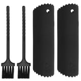 Garlic Peeler Sets Peeling Roller Tube Brush Food Grade Silicone OdorFree Kitchen Tool