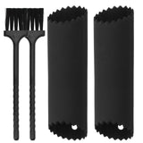 Garlic Peeler Sets Peeling Roller Tube Brush Food Grade Silicone OdorFree Kitchen Tool - Close-Up Angle