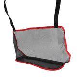 Car Net Pocket Handbag Holder Auto Chair Back Folding Hanging Mesh Organizer ToolsRed - Rear View