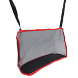 Car Net Pocket Handbag Holder Auto Chair Back Folding Hanging Mesh Organizer ToolsRed - Close-Up Angle