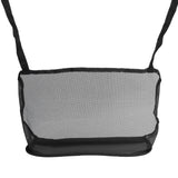 Car Net Pocket Handbag Holder Auto Chair Back Folding Hanging Mesh Organizer ToolsBlack - Rear View