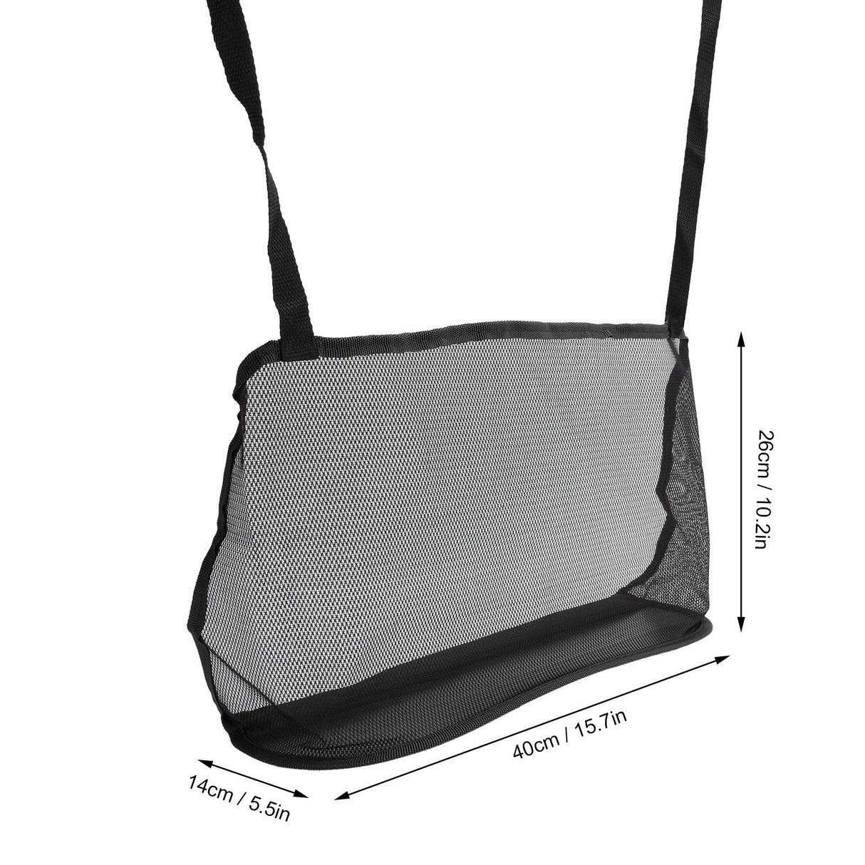 Car Net Pocket Handbag Holder Auto Chair Back Folding Hanging Mesh Organizer ToolsBlack