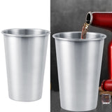 Stainless Steel Beer Cup Wine Cup Coffee Tea Milk Mug Drinking Supplies for Outdoors - Extra Image