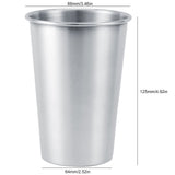 Stainless Steel Beer Cup Wine Cup Coffee Tea Milk Mug Drinking Supplies for Outdoors - Extra Image