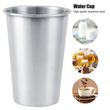 Stainless Steel Beer Cup Wine Cup Coffee Tea Milk Mug Drinking Supplies for Outdoors - Extra Image