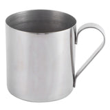 400ml Cocktail Mug 304 Stainless Steel Beer Coffee Water Drinking Cup Bar DrinkwareSilver - 45-Degree Angle
