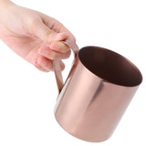 400ml Cocktail Mug 304 Stainless Steel Beer Coffee Water Drinking Cup Bar DrinkwareRose Gold