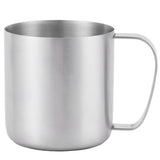 480ml Sanding Beer Mug 304 Stainless Steel Outdoor Water Cup Coffee Cup for Home Kitchen Supply