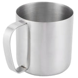 480ml Sanding Beer Mug 304 Stainless Steel Outdoor Water Cup Coffee Cup for Home Kitchen Supply - Rear View
