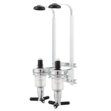 Wall Mounted 2‑Bottle Wine Dispenser Liquor Drinks Beer Dispenser for Home Bar Supplies - Side View
