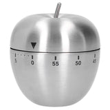 Apple Shaped Timer Stainless Steel Mechanical Cooking Countdown Alarm Timer Kitchen Tool