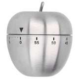 Apple Shaped Timer Stainless Steel Mechanical Cooking Countdown Alarm Timer Kitchen Tool