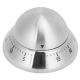 Kitchen Cooking Timer Stainless Steel Mechanical Timer Reminder Time Management ToolsRound