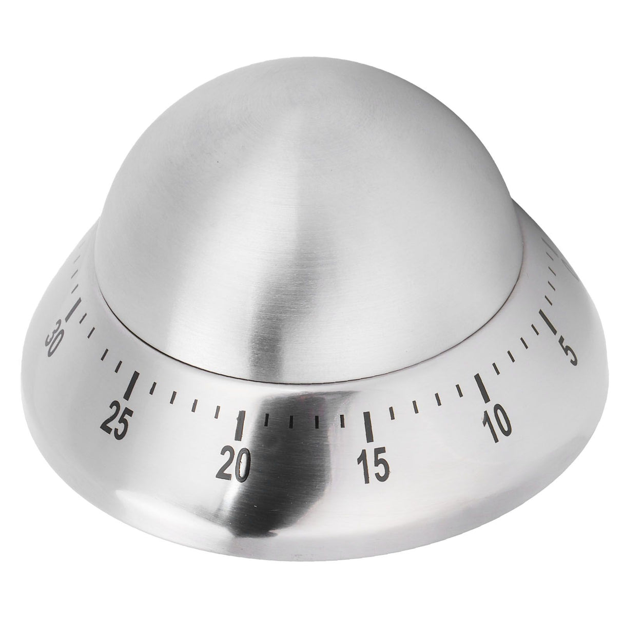 Kitchen Cooking Timer Stainless Steel Mechanical Timer Reminder Time Management ToolsRound