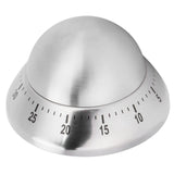 Kitchen Cooking Timer Stainless Steel Mechanical Timer Reminder Time Management ToolsRound - 45-Degree Angle