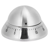 Kitchen Cooking Timer Stainless Steel Mechanical Timer Reminder Time Management ToolsRound