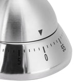 Kitchen Cooking Timer Stainless Steel Mechanical Timer Reminder Time Management ToolsRound