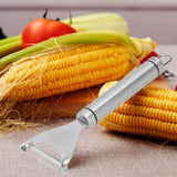Corn Peeler with Handle 304 Stainless Steel Thresher Stripper Cob Cutter Kitchen Tool