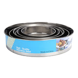 6PCS Stainless Steel Fine Mesh Flour Sieve Set Round Shape Flour Filter Strainer Kitchen Tools