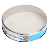 6PCS Stainless Steel Fine Mesh Flour Sieve Set Round Shape Flour Filter Strainer Kitchen Tools