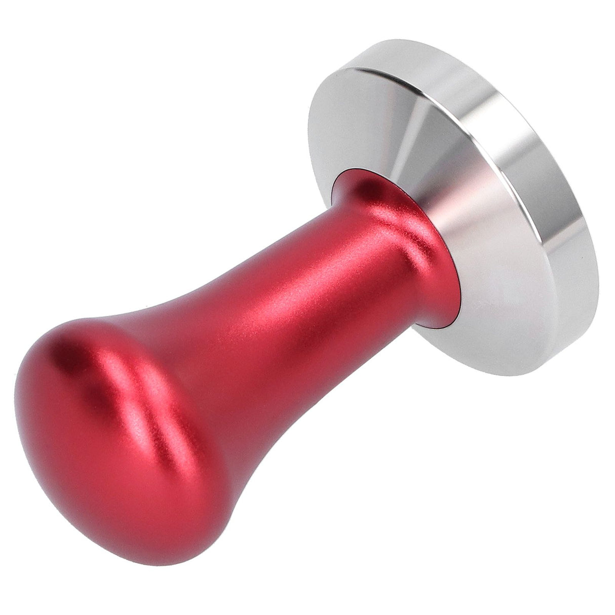 Coffee Tamper Flat Bottom Powder Hand Press Hammer Coffee Making Accessories Kitchen UtensilRed