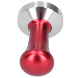 Coffee Tamper Flat Bottom Powder Hand Press Hammer Coffee Making Accessories Kitchen UtensilRed - Rear View