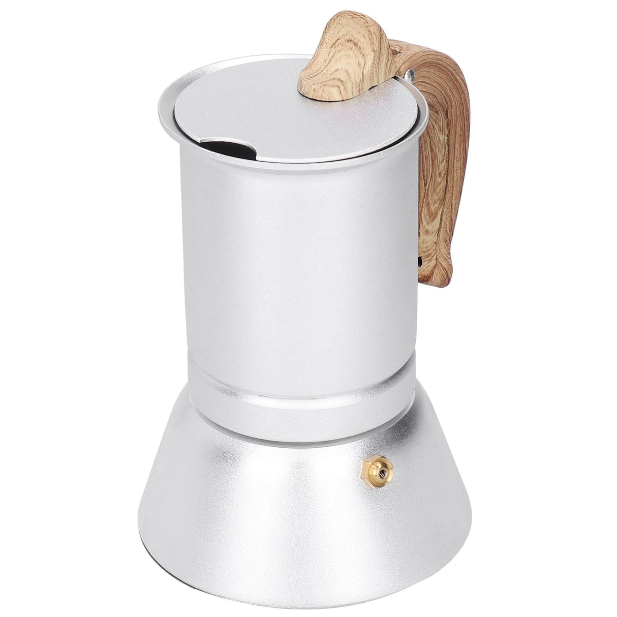 150ml Coffee Maker Moka Pot Stainless Steel Coffee Pot Induction Cooker Use Home Supplies